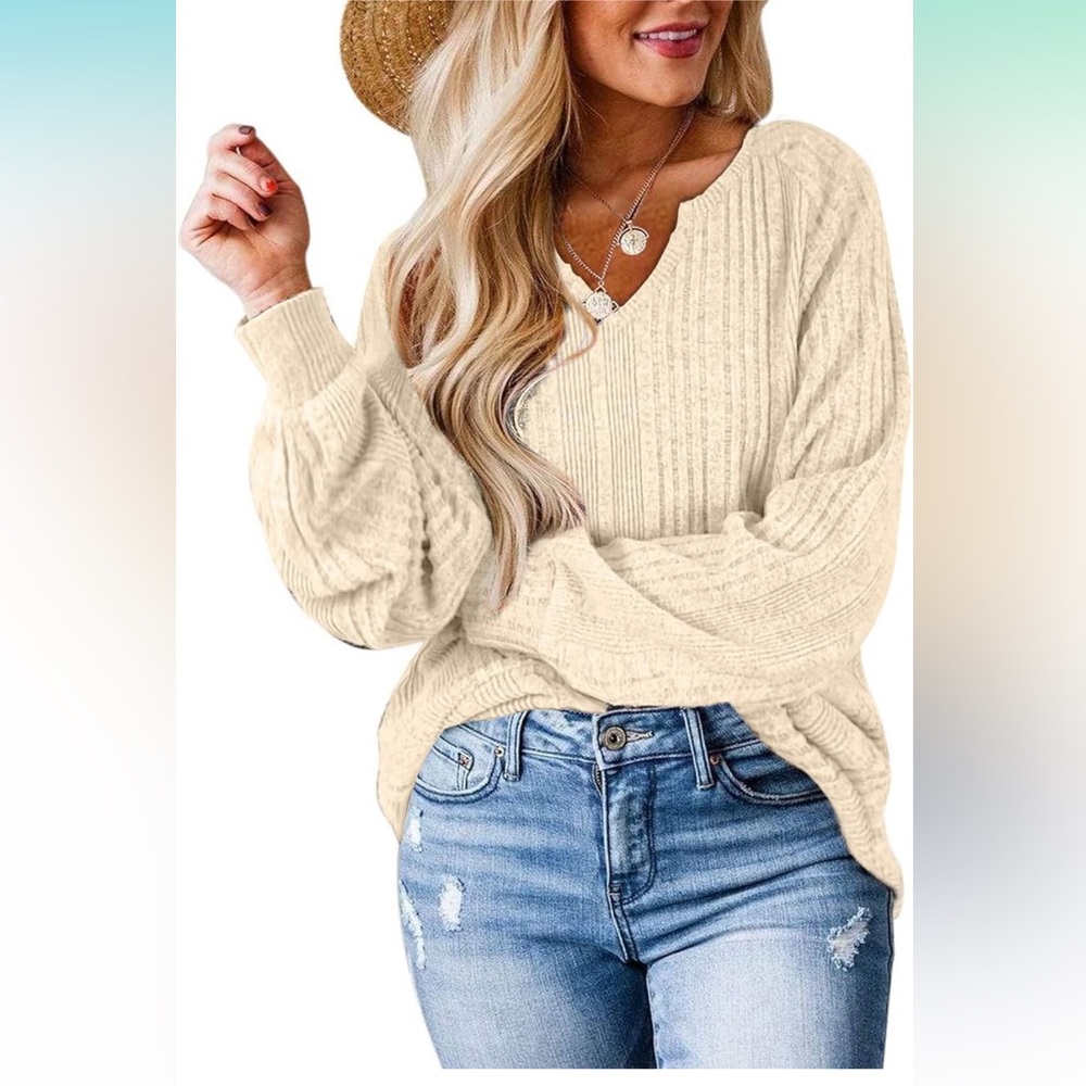 Apricot Sweater